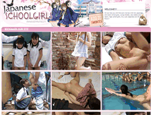 Tablet Screenshot of japaneseschoolgirls.tv